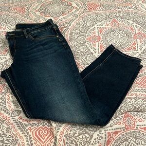 Silver boyfriend jeans